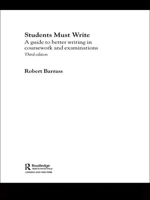 cover image of Students Must Write